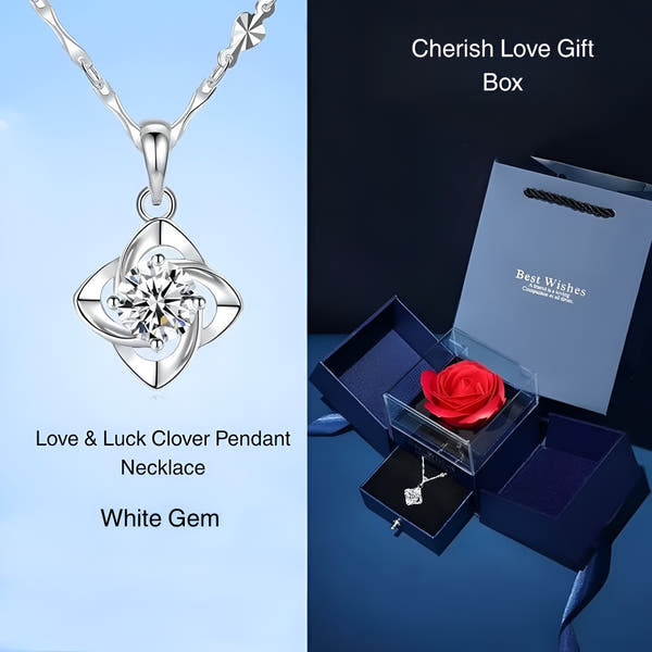 Luxurious Love & Luck Clover Pendant Necklace™
