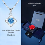 Luxurious Love & Luck Clover Pendant Necklace™